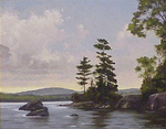 Lake Sunapee, New Hampshire by Harley Bartlett