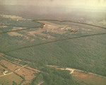 Aerial view of Bryant campus pre Smithfield campus construction