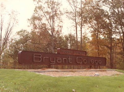 "Original Smithfield Campus Entrance Sign"