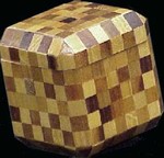 Inlaid Wooden Puzzle Cube