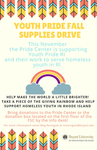 Youth Pride Fall Supplies Drive by Pride Center