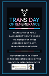 Trans Day of Remembrance by Pride Center
