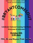 Bryant Comes Out by Pride Center