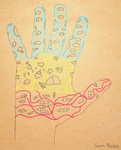 Hand Map by Sam Bates by Sam Bates