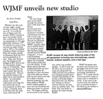 WJMF Unveils New Studio by The Archway
