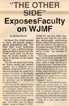 "The Other Side" Exposes Faculty on WJMF by The Archway